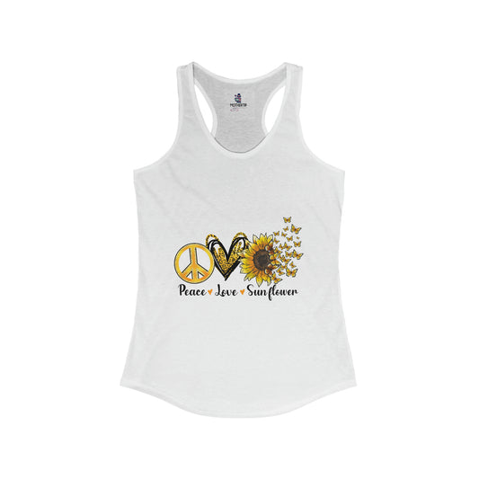 Women's Workout Top, Racerback Yoga Shirt Tank Top, Yoga Exercise Vest, Beach Tank Top