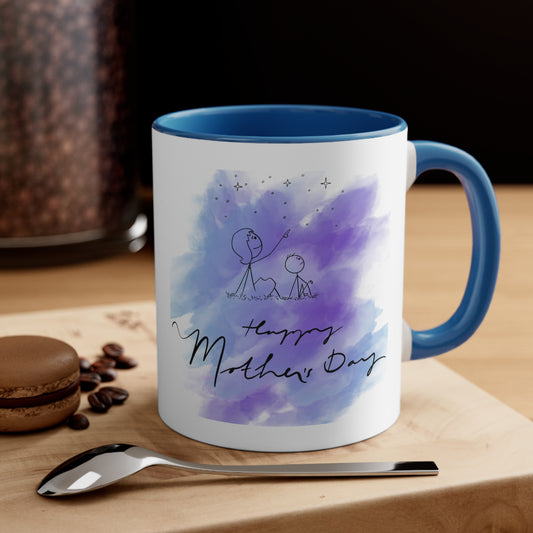 Mother's Day Message| Mug Mother's Day Gift | Happy Mother's Day Long Coffee Mug | Cute Mom Mug | Mom Love Mug 11oz