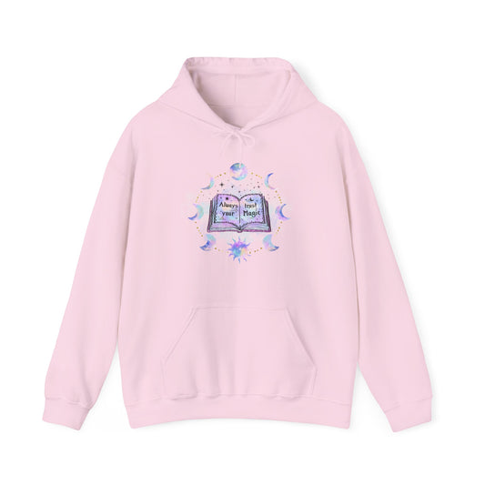 Copy of Mystic Moon And Sun Book Sweatshirt, Mystical Moon Phase Sweater, Moon Phase Sun Hoodie, Boho Celestial Moon Sweatshirt, Spiritual Sweatshirt