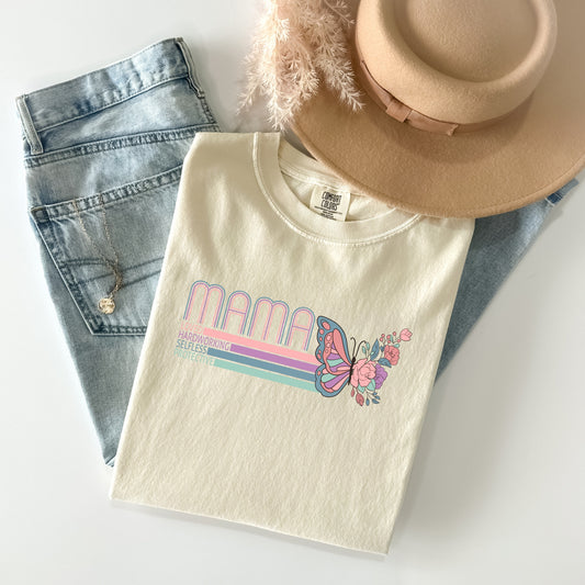 Mother's Day T-Shirt White Cotton, Happy Mother's Day