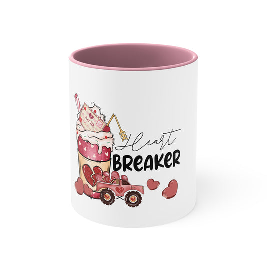 Valentine Coffee Mug | 11oz Coffee Mug | Love Gift Coffee Mug | Propose Love Mug| Heart Breaker Coffee Mug